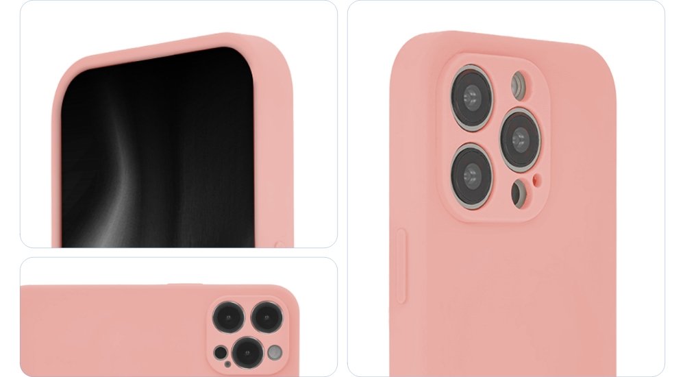 Soft Touch MagSafe vāciņš iPhone 13 6,1" rozā