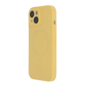 Soft Touch MagSafe vāciņš iPhone 15 Pro Max 6,7" dzeltens