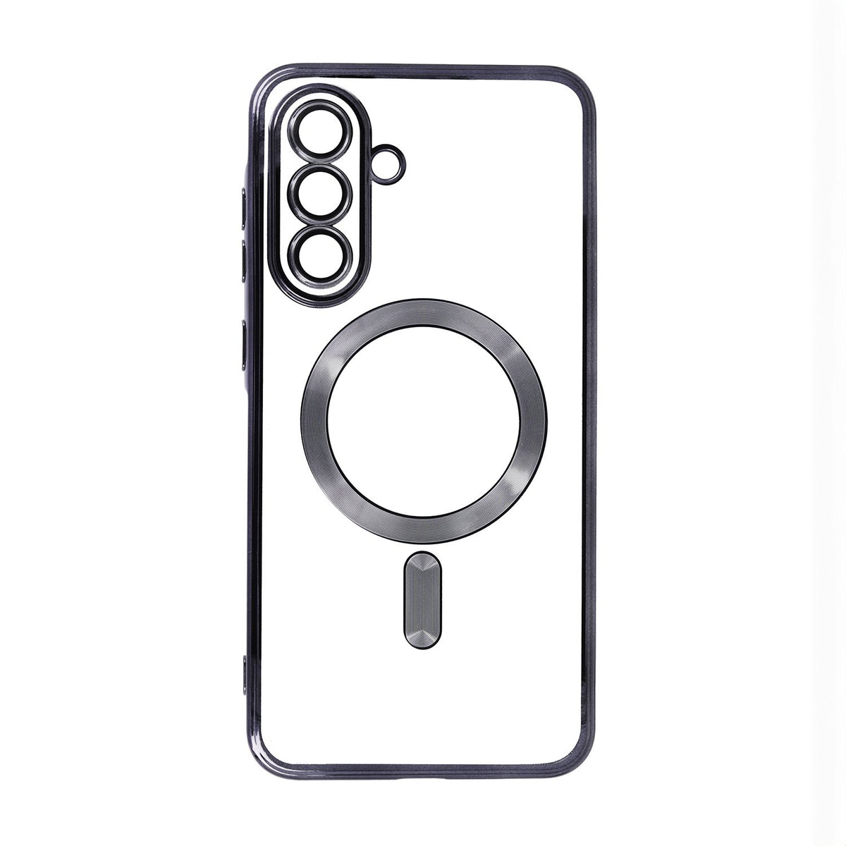 Color Chrome MagSafe vāciņš Samsung Galaxy A36 5G, melns