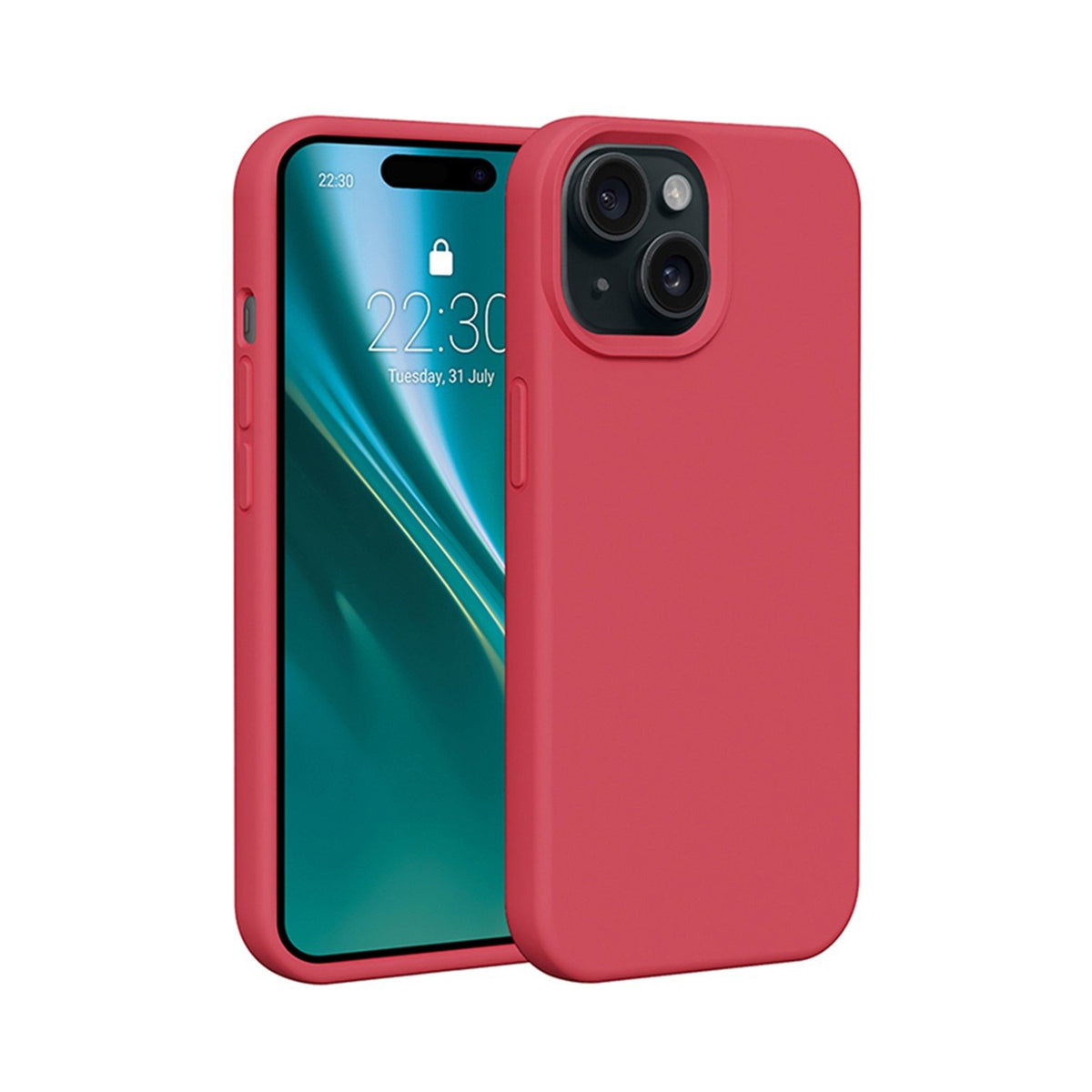 Etteri silikona vāciņš iPhone 11 Raspberry