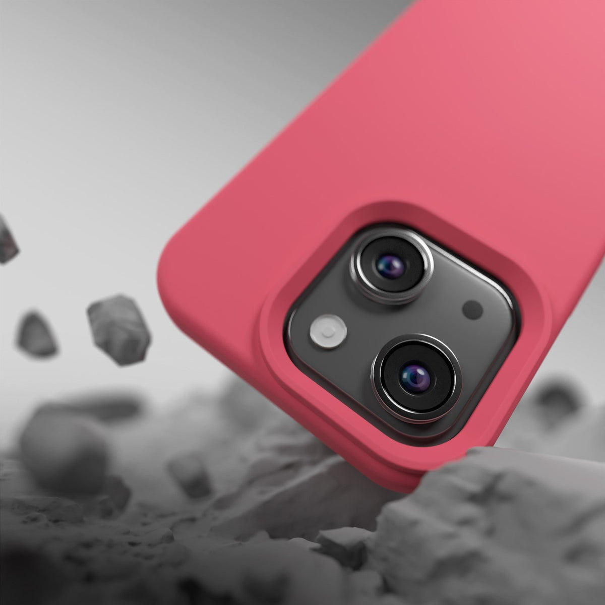Etteri silikona vāciņš iPhone 11 Raspberry