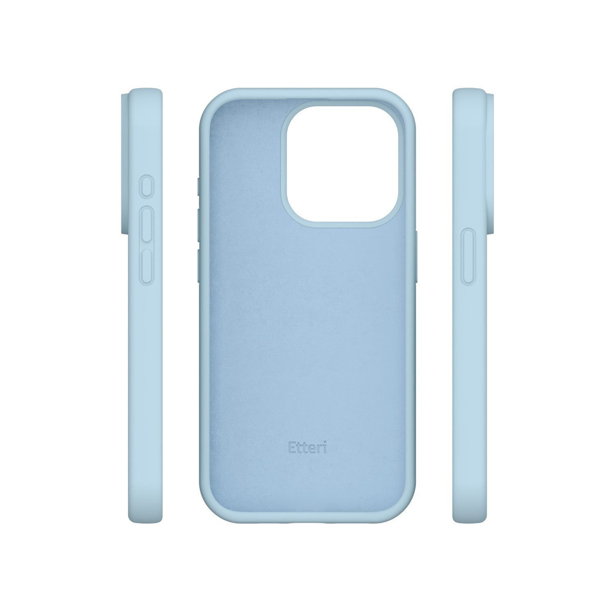 Etteri silikona vāciņš iPhone 12 / 12 Pro 6,1", gaiši zils