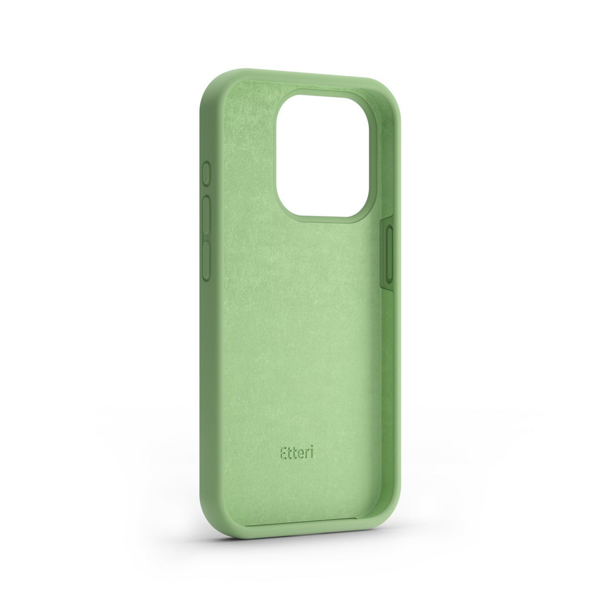 Etteri silikona vāciņš iPhone 12 / 12 Pro 6,1", gaiši zaļš