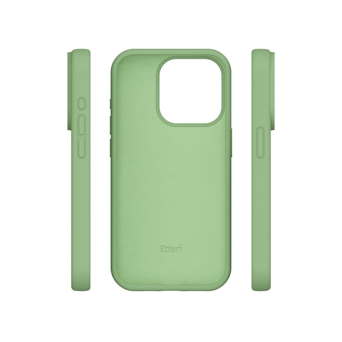 Etteri silikona vāciņš iPhone 12 / 12 Pro 6,1", gaiši zaļš