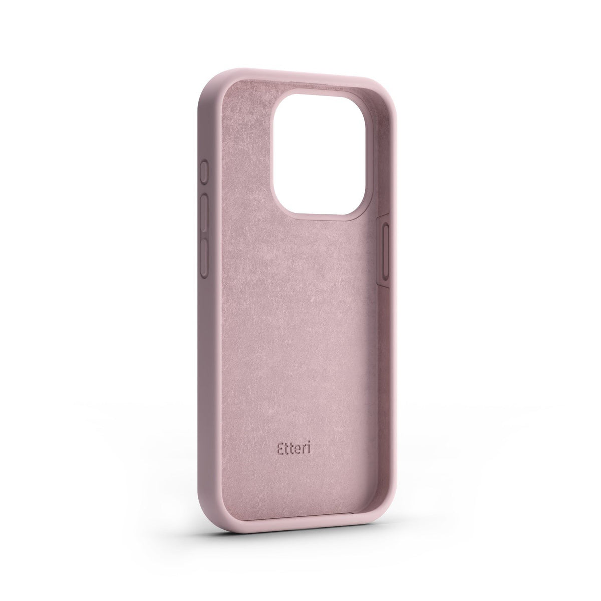 Etteri silikona vāciņš iPhone 15 Pro 6,1", gaiši rozā