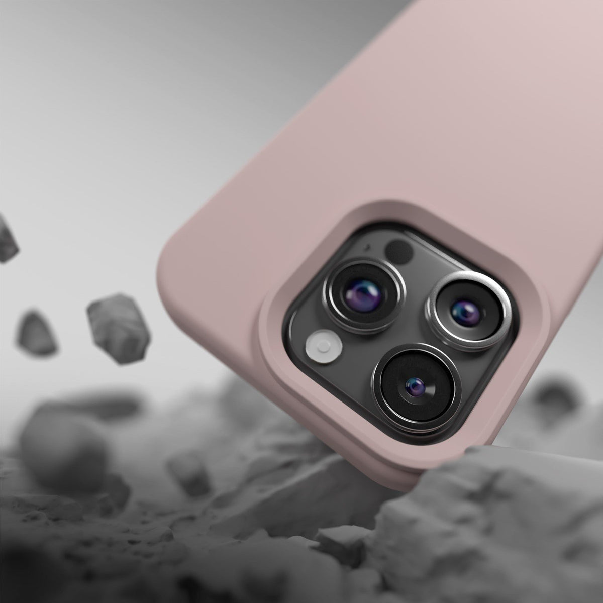 Etteri Silicone Mag case for iPhone 12 / 12 Pro 6,1" light pink
