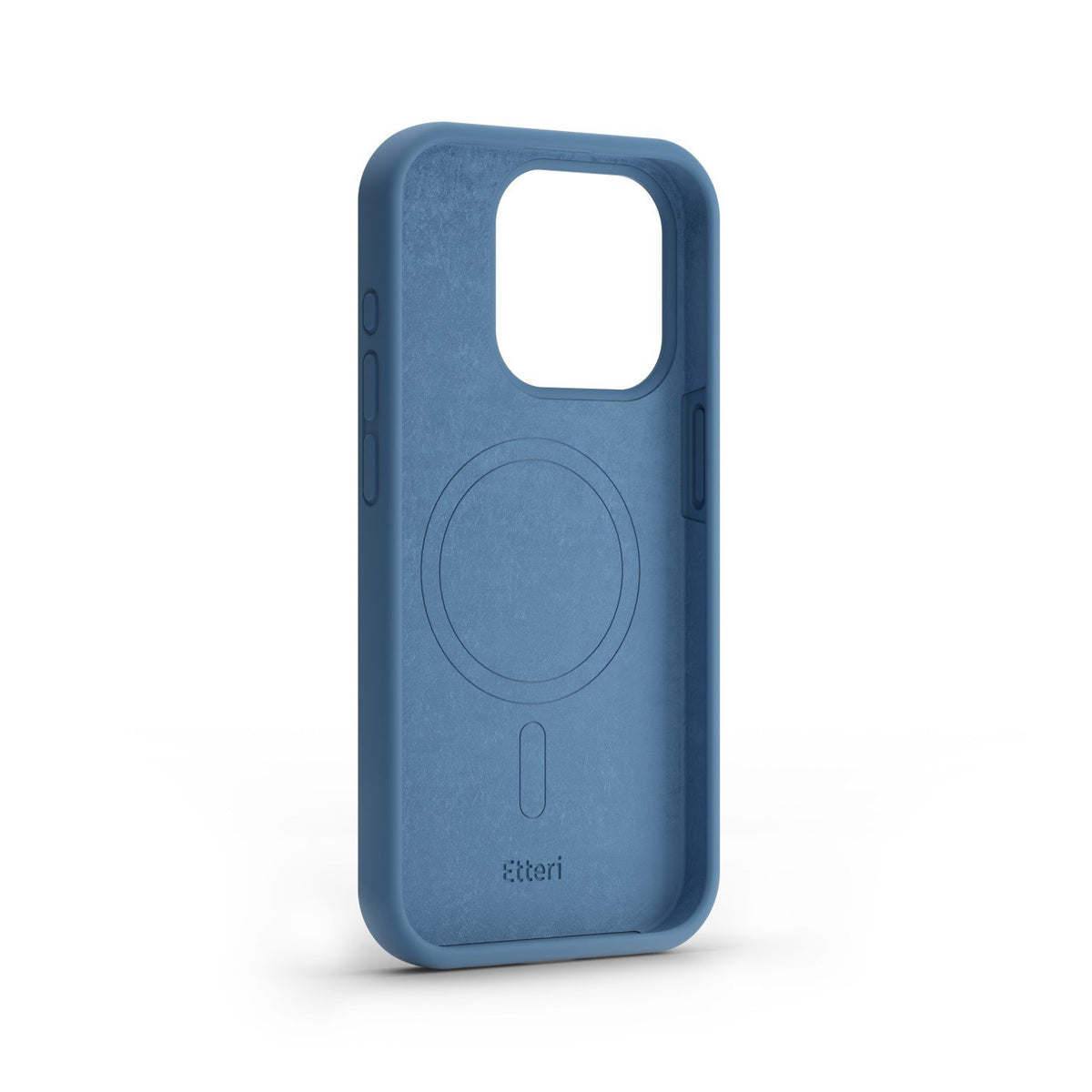 Etteri Silicone Mag case for iPhone 15 6,1" dark blue