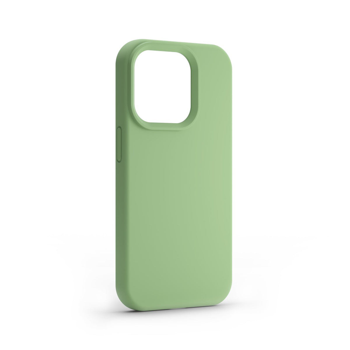Etteri Silicone Mag case for iPhone 15 Pro 6,1" light green