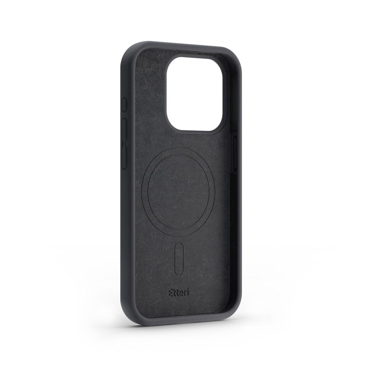 Etteri Silicone Mag case for iPhone 15 Pro Max 6,7" black
