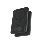 Maxlife ārējā baterija ar bezvadu lādēšanu MXPB-05 20W PD 5000 mAh, magnētiska, melna