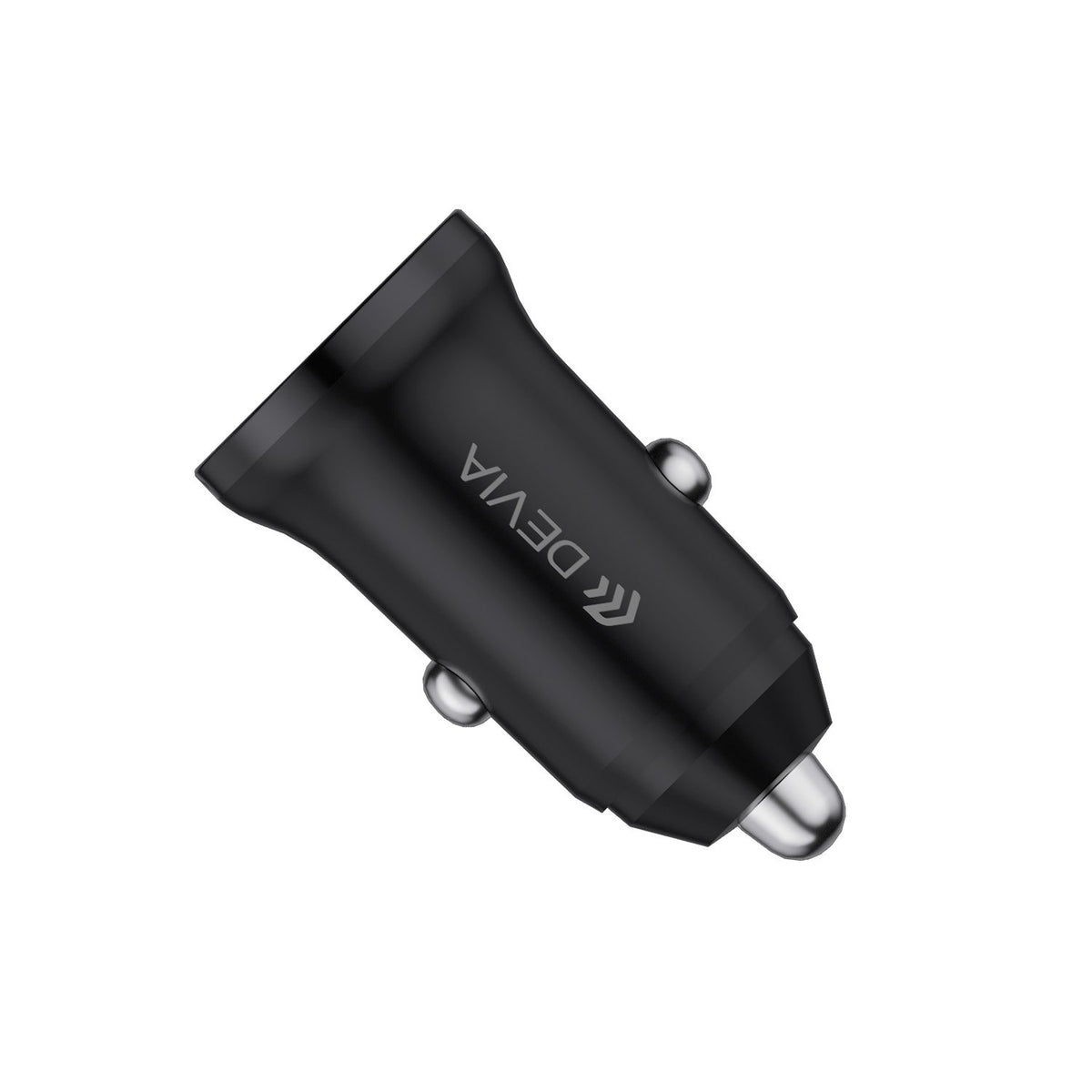 Devia automašīnas lādētājs Smart Mini PD QC 3.0 30W 1x USB 1x USB-C balts