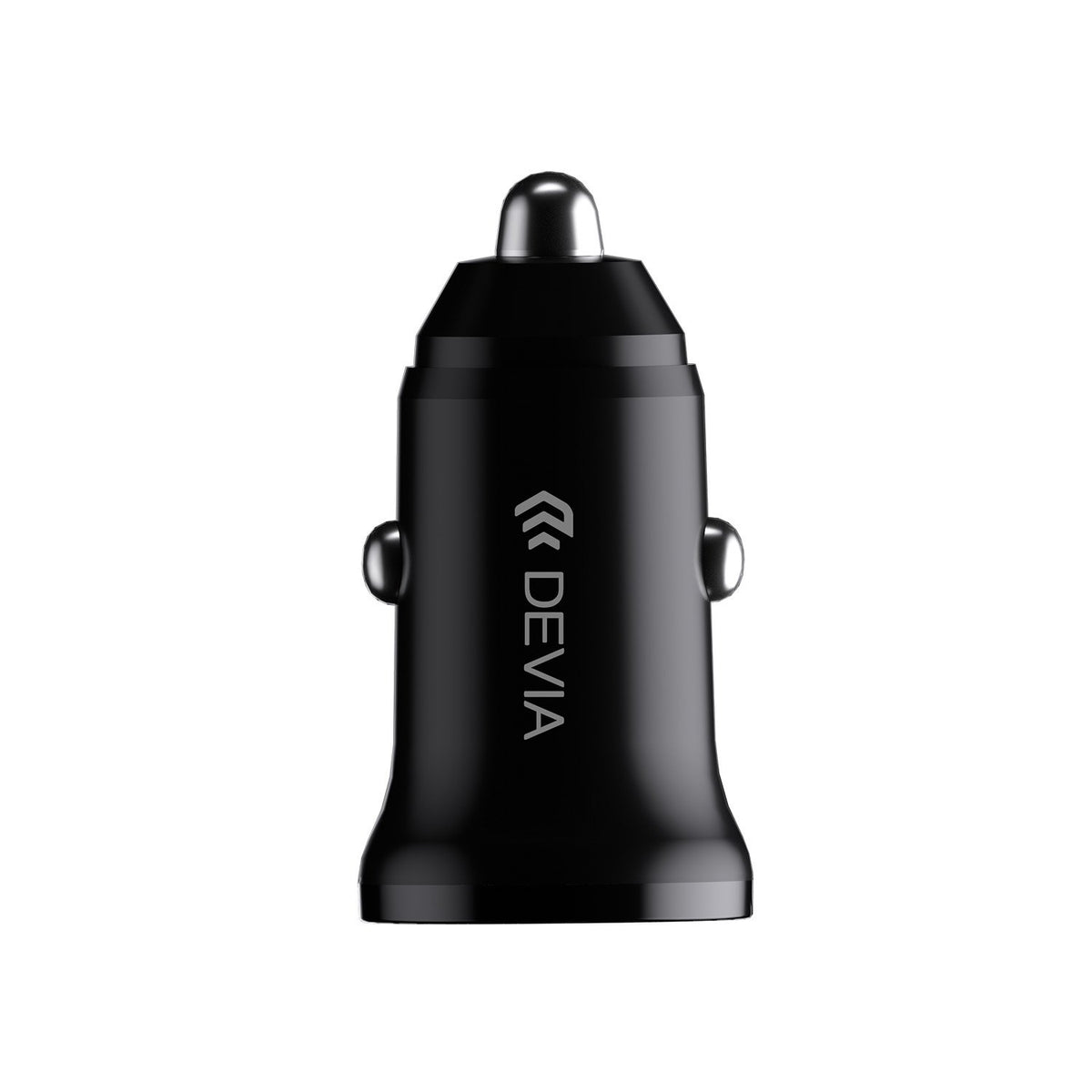 Devia automašīnas lādētājs Smart Mini PD QC 3.0 30W 1x USB 1x USB-C balts