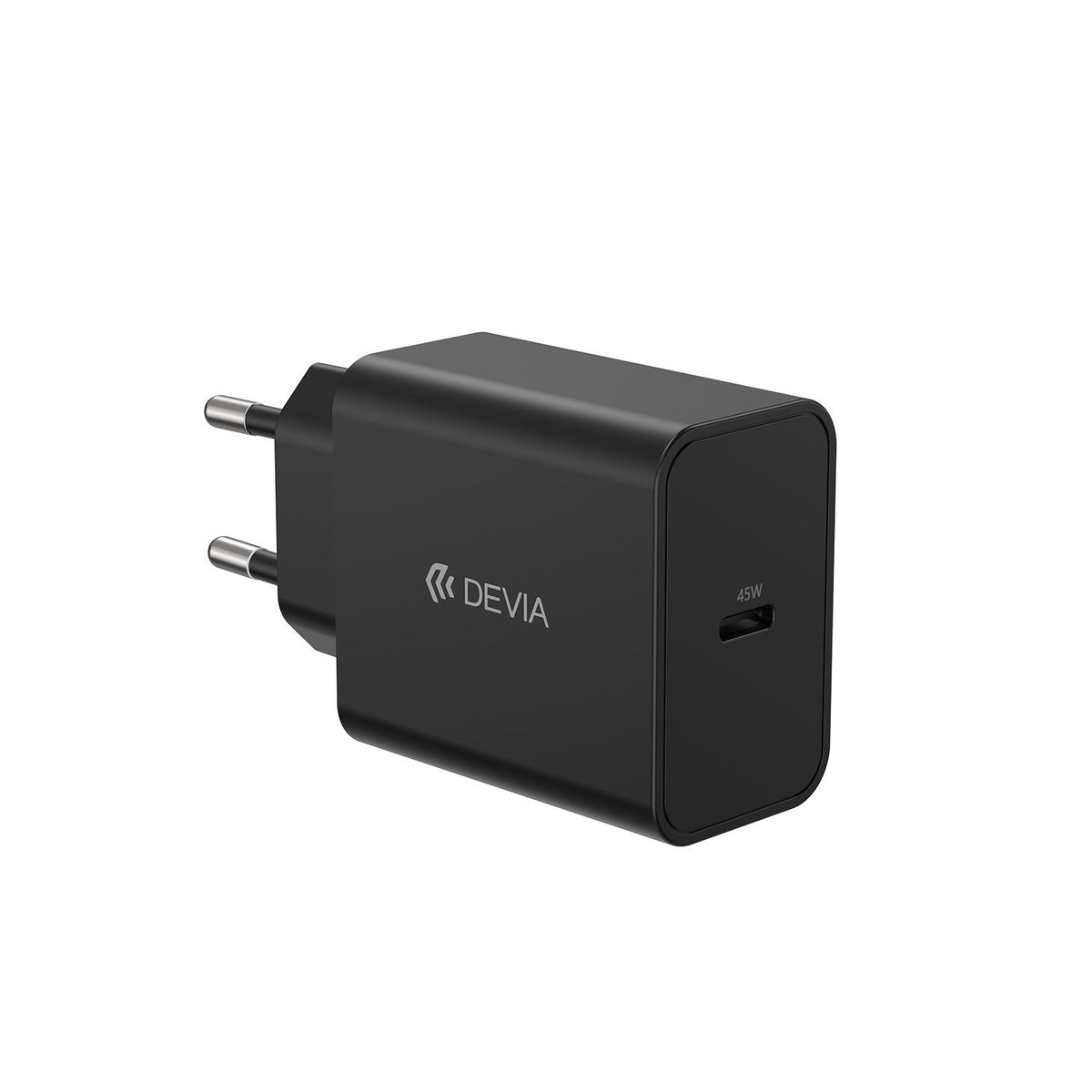 Devia tīkla lādētājs Rocket PD 45W 1x USB-C, melns