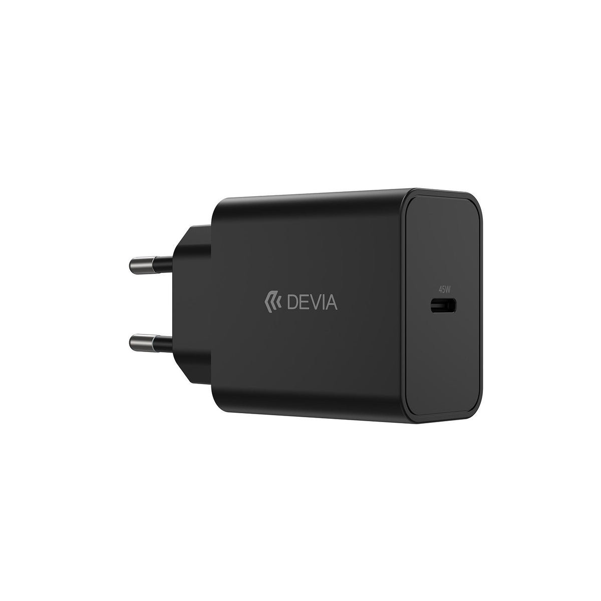 Devia tīkla lādētājs Rocket PD 45W 1x USB-C, melns