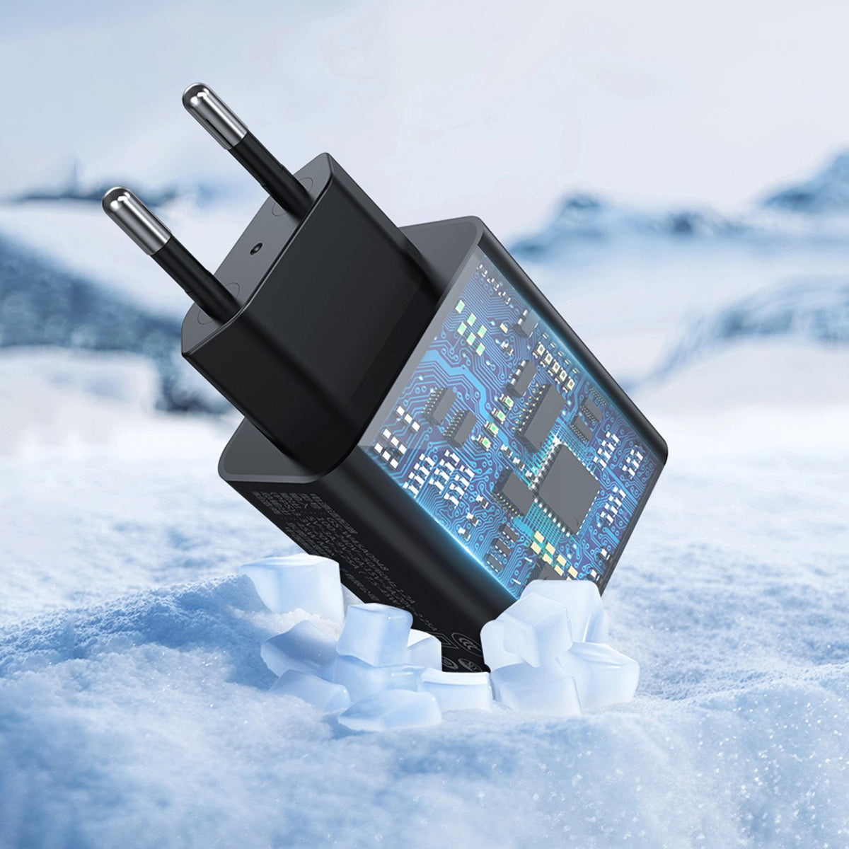 Devia tīkla lādētājs Rocket PD 45W 1x USB-C, melns
