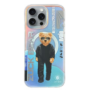 Zuck Bear Berlin Boss MagSafe vāciņš iPhone 16 ar diviem TTT piekariņiem