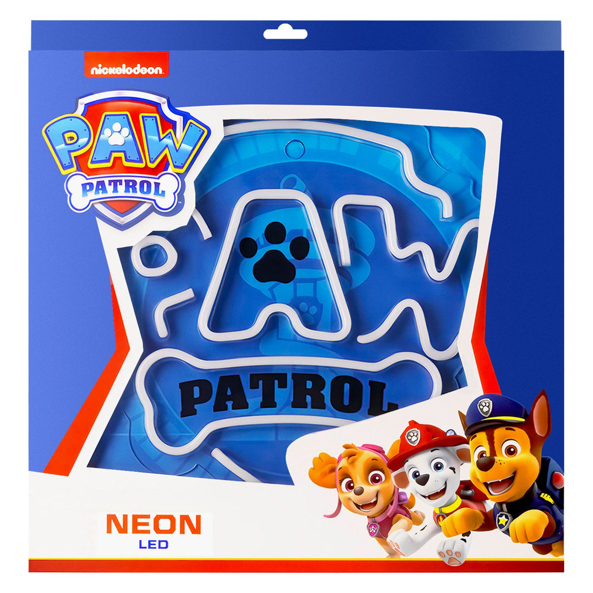 Hanging neona LED Paw Patrol on plexiglass - Logo OW-130146