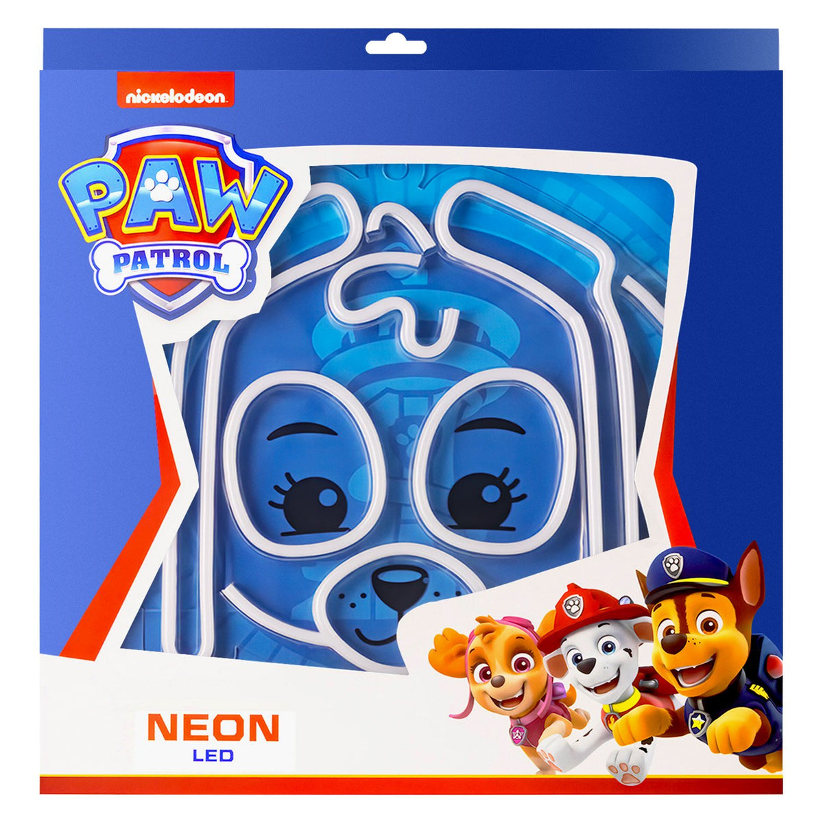 Hanging neona LED Paw Patrol on plexiglass - Skye OW-130546