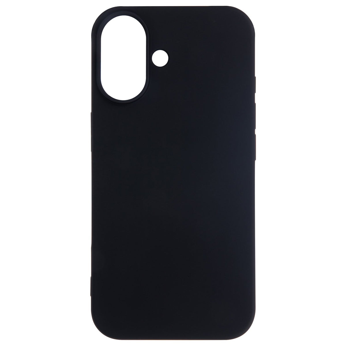 Satīna Flex iPhone 16 vāciņš melns