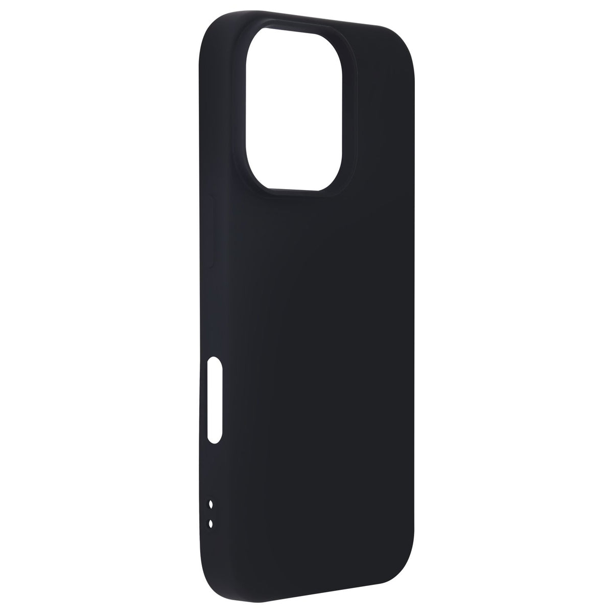 Satīna Flex iPhone 16 Pro Max vāciņš melns