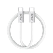 BWOO 240W pīts kabelis USB-C - USB-C BO-X317C-C 1m balts