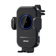 BWOO automātisks 15W bezvadu lādētājs auto turētājs ZJ137