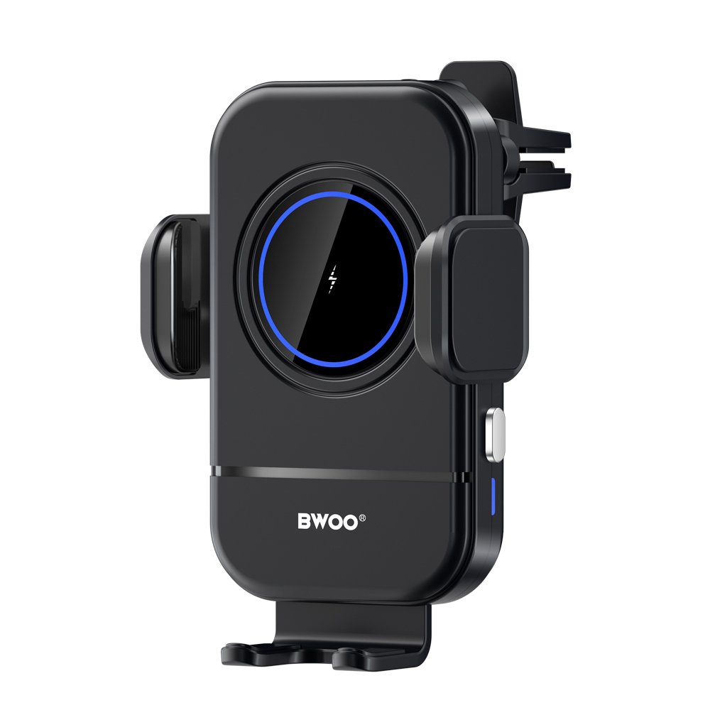 BWOO automātisks 15W bezvadu lādētājs auto turētājs ZJ137
