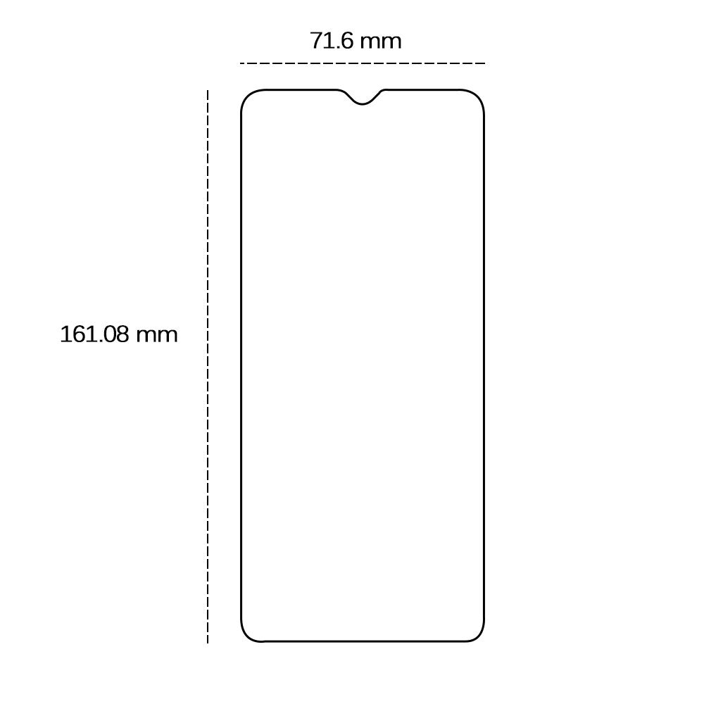 Aizsargstikls 2,5D Samsung Galaxy A05s