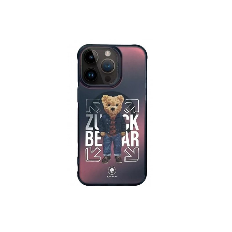 Zuck Bear California Cool MagSafe vāciņš iPhone 15 Pro Max Jeans TTT