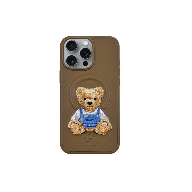 Zuck Bear Everly MagSafe vāciņš iPhone 16 zelta TTT