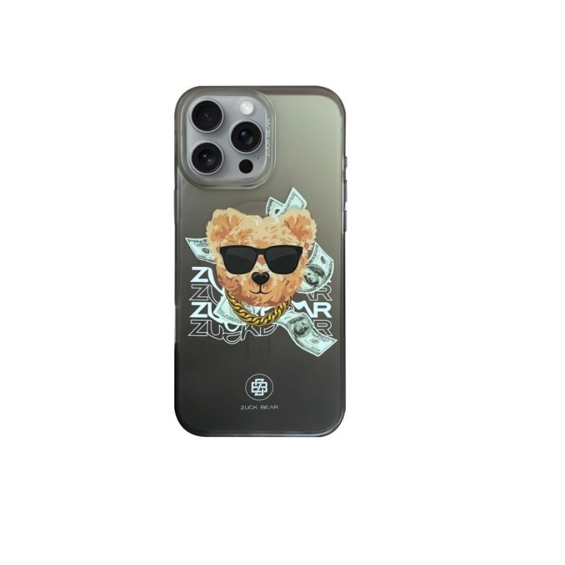 Zuck Bear Harold MagSafe vāciņš iPhone 16 Pro Max, melns, TTT