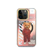 Zuck Bear „New York Never Sleep“ MagSafe uzlīme iPhone 15 Pro „Brooklyn Baller TTT“