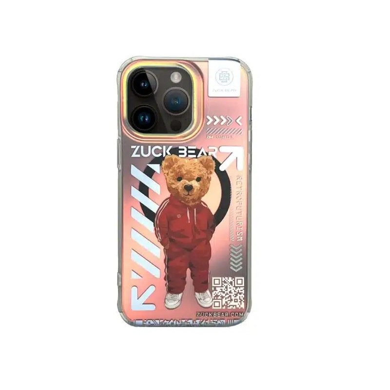 Zuck Bear „New York Never Sleep“ MagSafe uzlīme iPhone 15 Pro „Brooklyn Baller TTT“