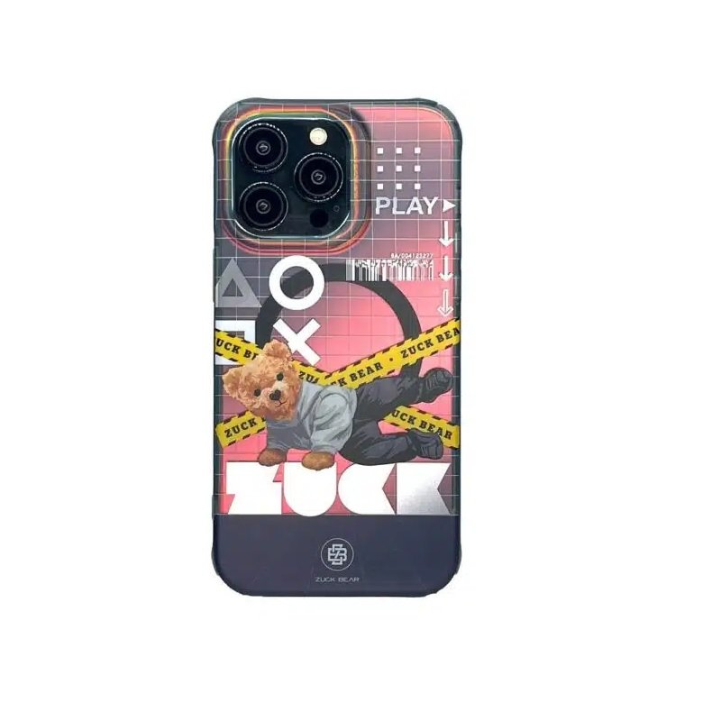 Zuck Bear „New York Never Sleep“ MagSafe uzlīme iPhone 15 Pro Queens Spark TTT
