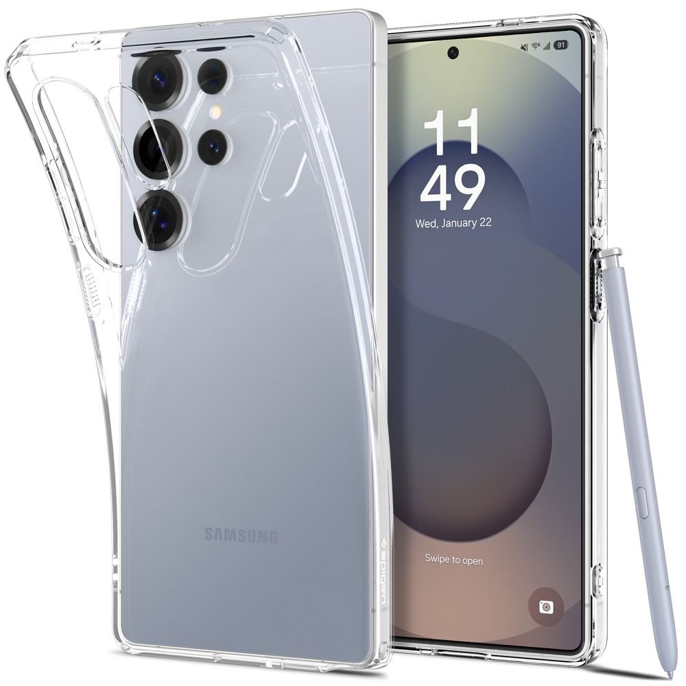 Spigen Liquid Crystal vāciņš Samsung Galaxy S25 Ultra, caurspīdīgs
