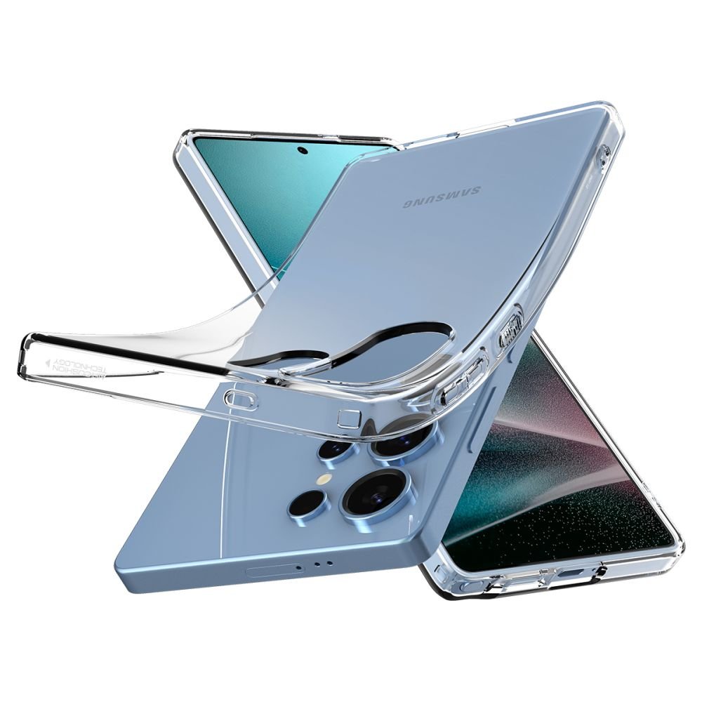 Spigen Liquid Crystal vāciņš Samsung Galaxy S25 Ultra, caurspīdīgs