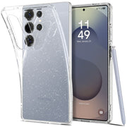 Spigen šķidro kristālu maciņš Samsung Galaxy S25 Ultra mirdzošam kristālam