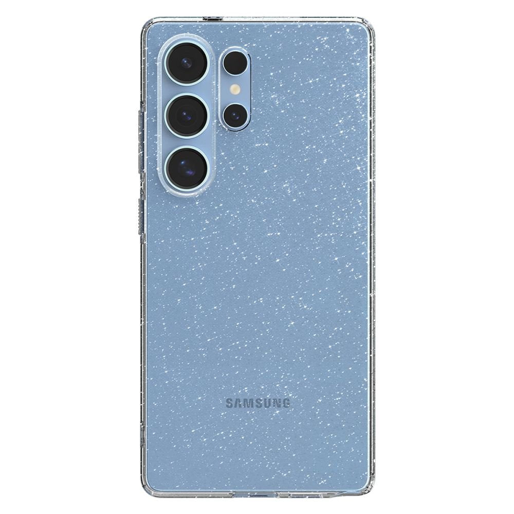 Spigen šķidro kristālu maciņš Samsung Galaxy S25 Ultra mirdzošam kristālam