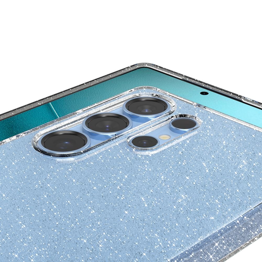 Spigen šķidro kristālu maciņš Samsung Galaxy S25 Ultra mirdzošam kristālam