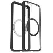 Samsung React ar magnētu vāciņu Samsung Galaxy S25+, melns