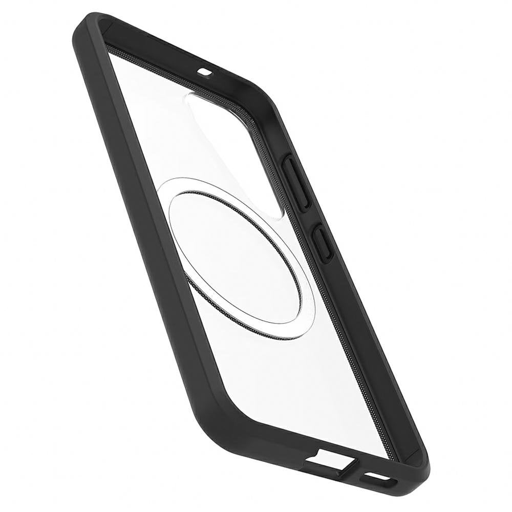 Samsung React ar magnētu vāciņu Samsung Galaxy S25+, melns