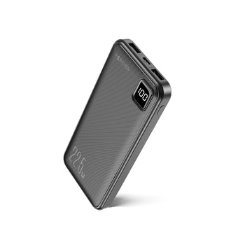 Forever ārējā baterija TB-300M PD QC 22,5W 10000 mAh, melna
