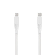 Setty kabelis USB-C - USB-C 1,5 m 20W KNC-C-1.52000, balts