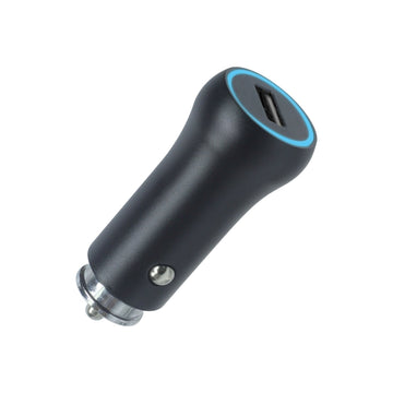 Setty auto lādētājs 1x USB 2,4A CC-A-241, melns