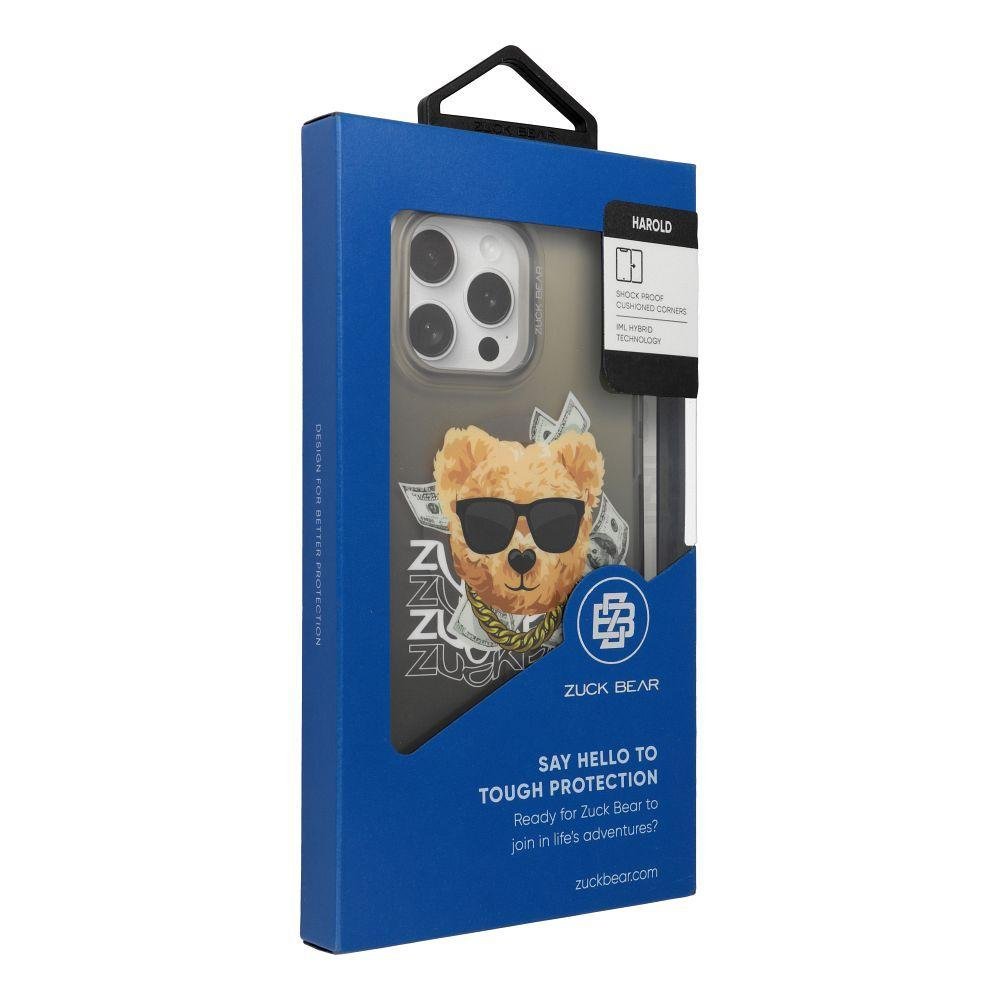 Zuck Bear Harold MagSafe vāciņš iPhone 16 Pro Max, melns, TTT