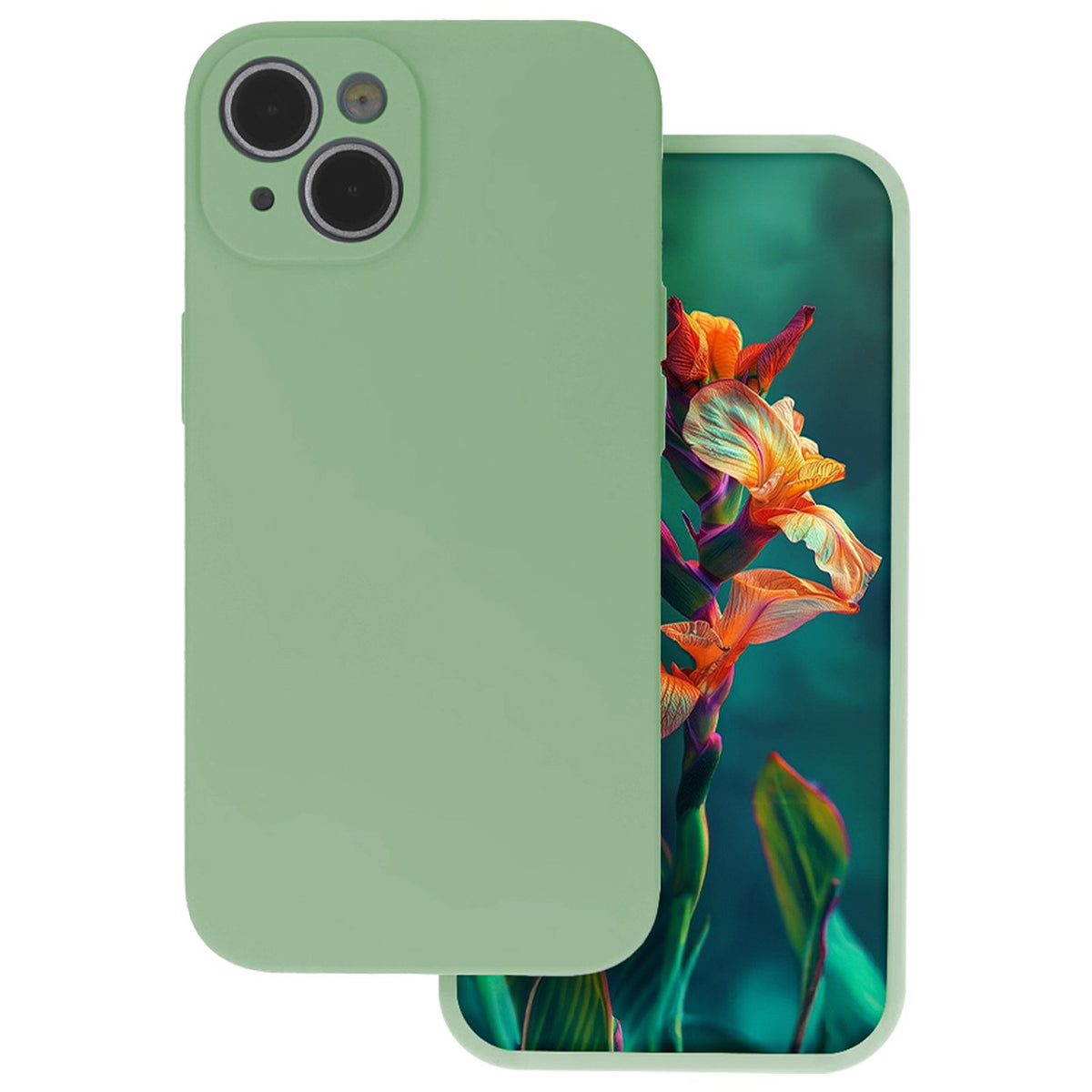 Silikona vāciņš iPhone 17 6,3" zaļš