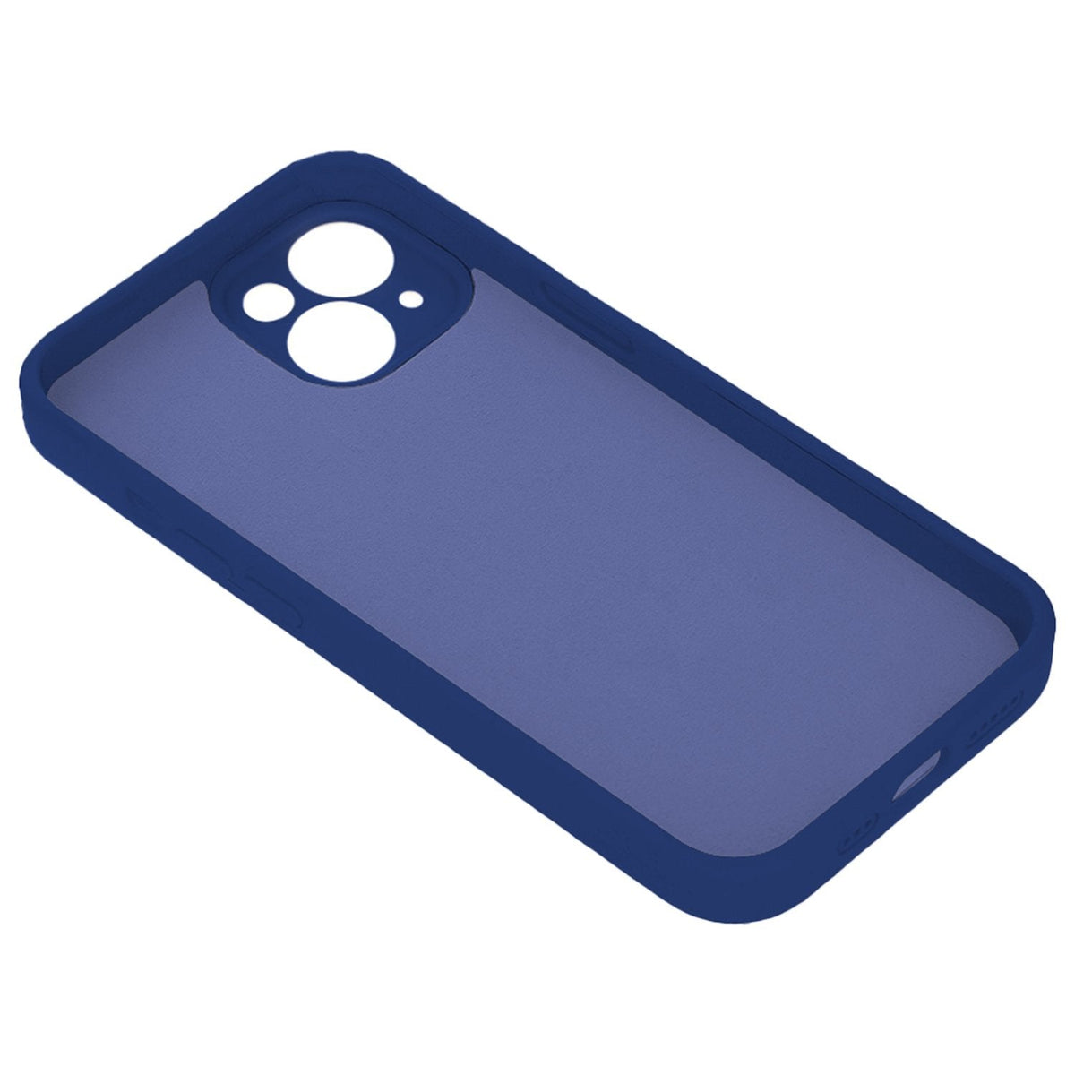 Silikona apvalks iPhone 17 Pro Max 6,3" / 18 Pro Max 6,3" zils (atlantijas zils)
