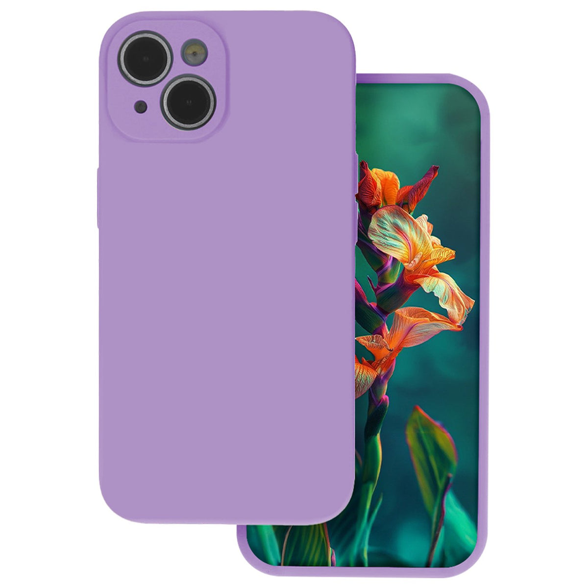 Silikona vāciņš iPhone 17 Air 6,6" lavandas