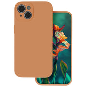 Silikona apvalks iPhone 17 Pro 6,3" / 18 Pro 6,3" mandarīna krāsā