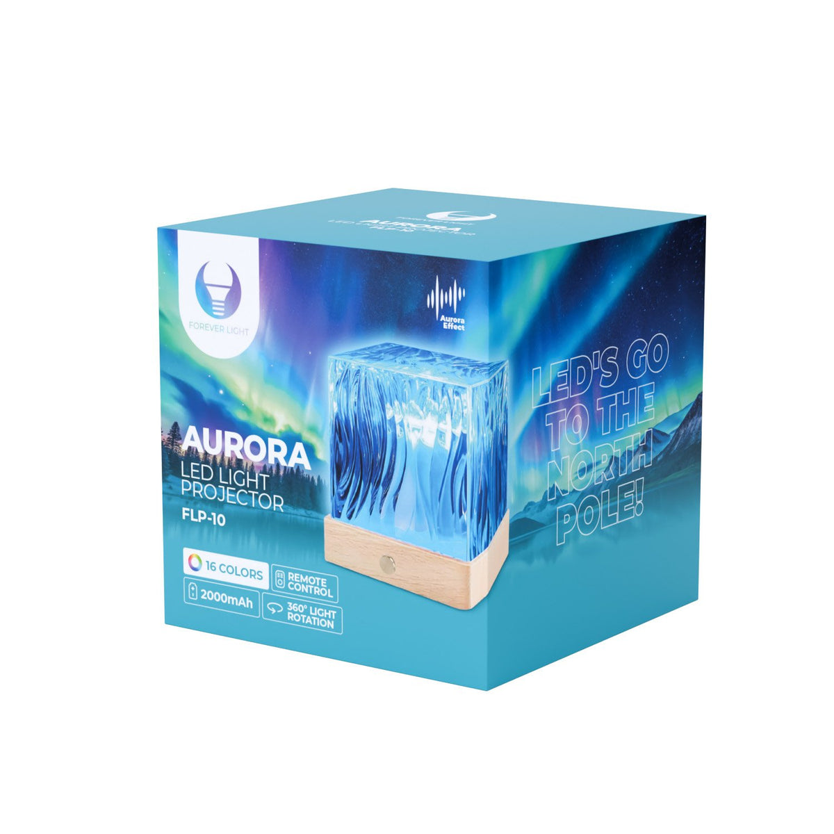 Forever Light gaisma Forever projektors Aurora FLP-10